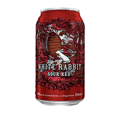 White Rabbit Sour Red Ale 355ml Can Craft Beer White Rabbit Brewery