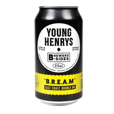Young Henrys B.R.E.A.M. East Coast Double IPL Craft Beer Young Henrys