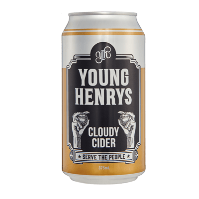 Young Henrys Cloudy Cider Cider Dozen Core Young Henrys