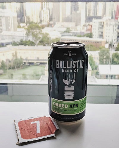 Day seven of our Beer Advent Calendar! Revealing the Ballistic Driftwood Oaked XPA