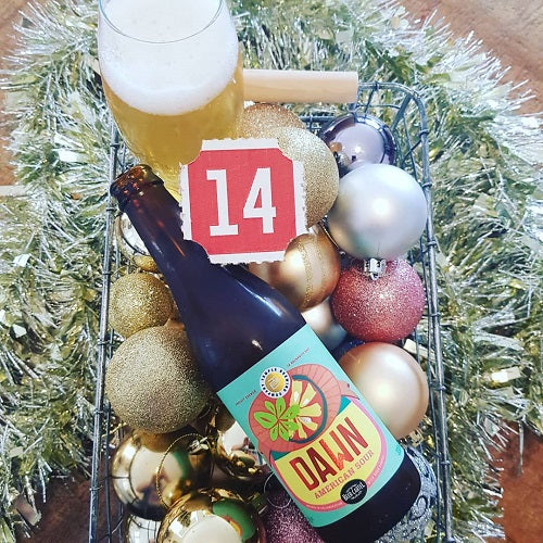 Day fourteen of our Beer Advent Calendar! Revealing the limited release collaborative Temple Dawn American Sour