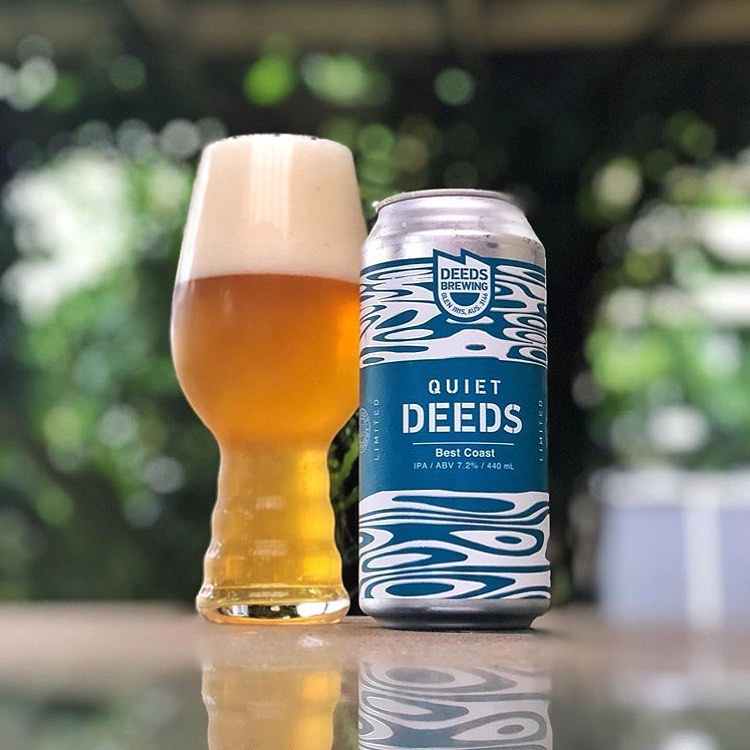 Quiet Deeds Best Coast West Coast IPA⠀