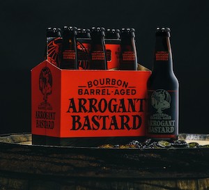 Expert Beer Advent Calendar: day seventeen revealed - Arrogant Consortia (Stone Brewing Co.) 'Bourbon Barrel Aged Arrogant Bastard'