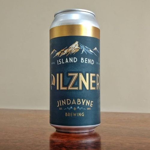 Jindabyne Island Bend Pilsner⠀