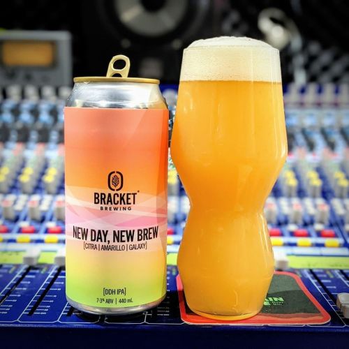 Bracket New Day, New Brew DDH IPA 440ml Can