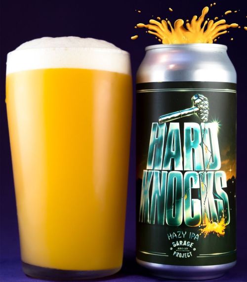 Garage Project Hard Knocks Hazy IPA 440ml Can