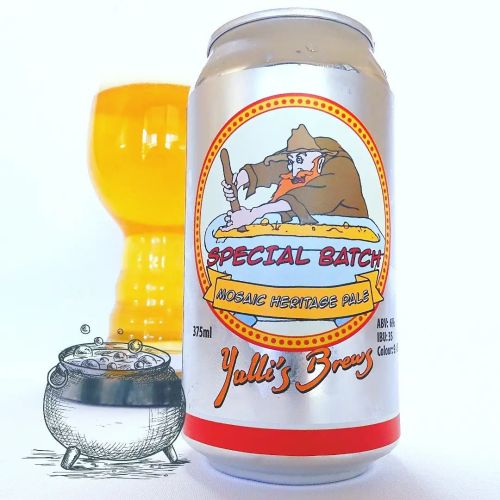 Yulli’s Mosaic Heritage Pale Ale 375ml Can