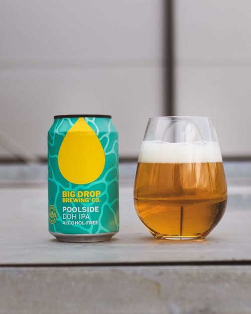 Big Drop Poolside Alcohol Free DDH IPA 375ml Can