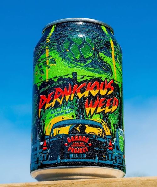 Garage Project Pernicious Weed DIPA 330ml Can⠀