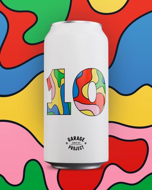 Garage Project Ten Year Anniversary Hazy IIPA 440ml Can