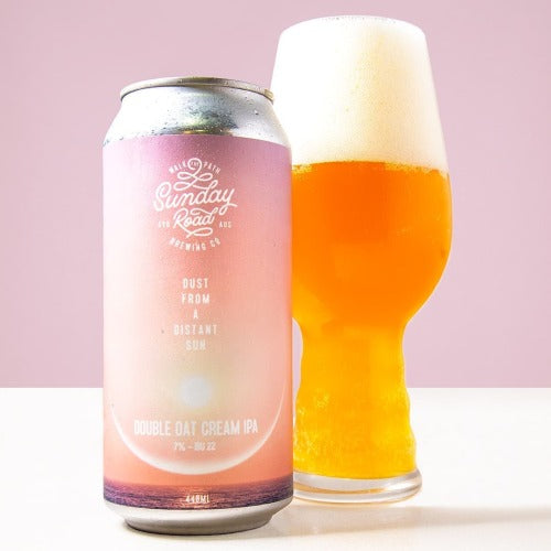 Sunday Road Dust From a Distant Sun Double Oat Cream IPA 440ml Can