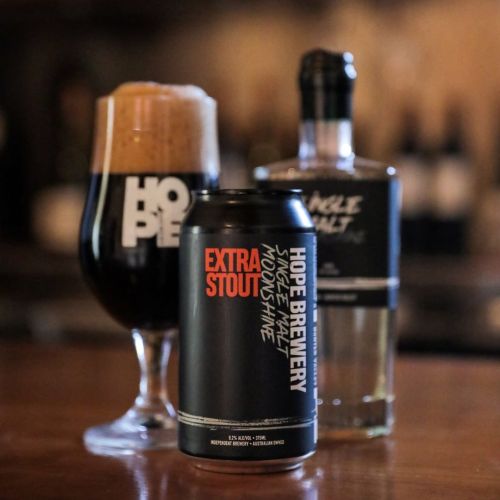 Hope Estate Single Malt Moonshine Extra Stout 375ml Can