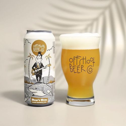 Offshoot Beer Co Don’t Run Hazy DIPA⠀