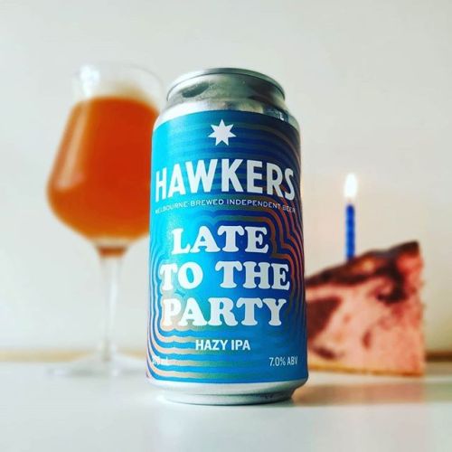 Hawkers Late To the Party Hazy IPA⠀