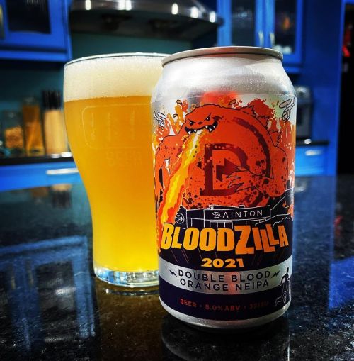 Dainton Bloodzilla Double Blood Orange NEIPA 375ml Can