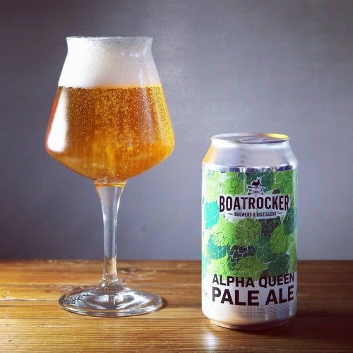 Boatrocker Alpha Queen Pale Ale 375ml Can