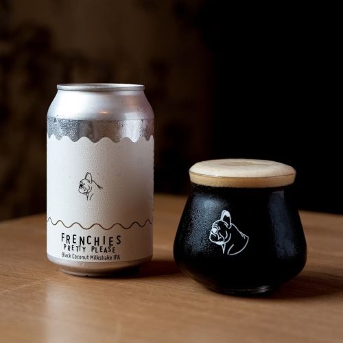 Frenchies Pretty Please Black Coconut Milkshake IPA 330ml Can