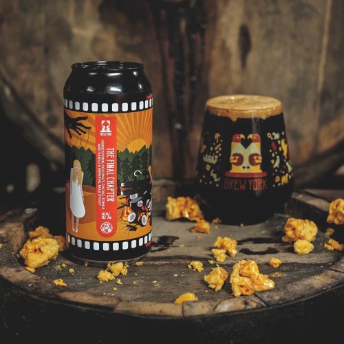 Brew York Final Chapter Imperial Stout 440ml Can⠀