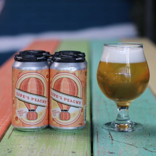 Otherside Life’s Peachy Peach Session Ale 375ml Can