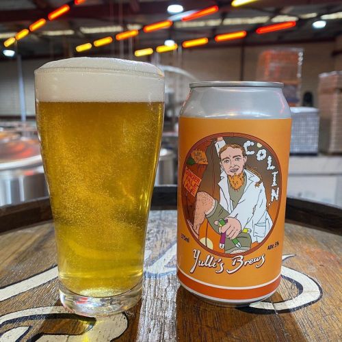 Yulli’s Colin Ginger Pale Ale 375ml Can