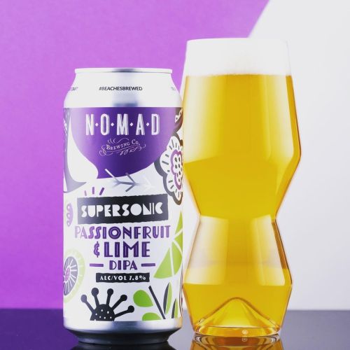 Nomad Supersonic Passionfruit & Lime Imperial IPA 440ml Can