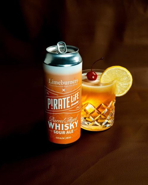 Pirate Life Barrel Aged Whisky Sour Ale 500ml Can