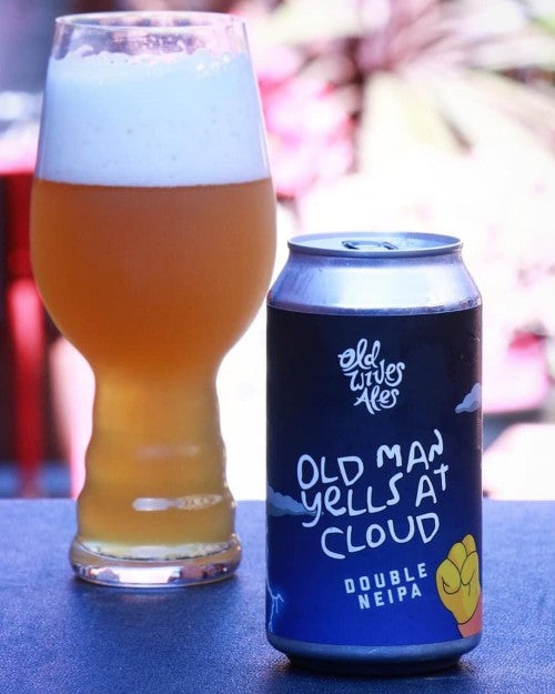 Old Wives Ales Old Man Yells At Cloud Double NEIPA