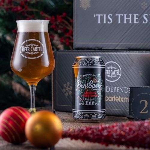 Beer Cartel Advent Calendar Day 2: Bentspoke Saisons Greeting