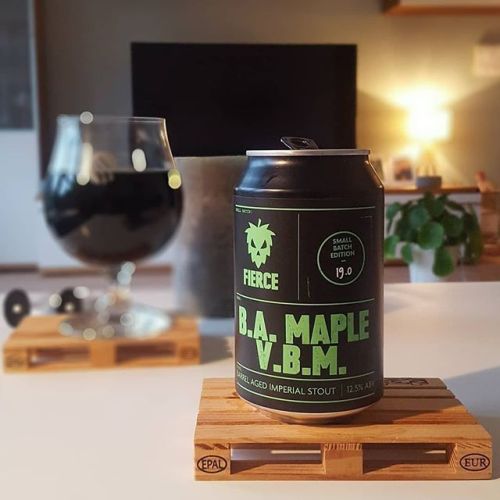 Fierce B.A. Maple Very Big Moose Imperial Stout⠀