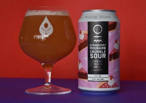 Ocean Reach Strawberry Rhubarb Crumble Sour Ale