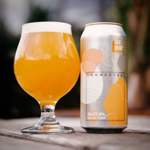 One Drop Connected Hazy IPA 440ml Can