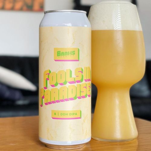 Banks Brewing Fools In Paradise DDH DIPA 500ml Can