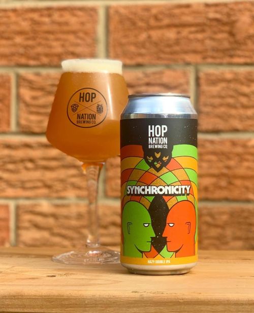 Hop Nation Synchronicity Hazy Double IPA 440ml Can