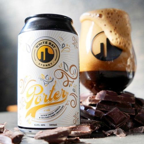 White Bay Chocolate & Vanilla Porter 355ml Can