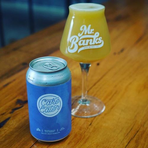 Mr Banks Cake Eater #3 Nelson Sauvin & El Dorado DDH Oat Cream DIPA⠀