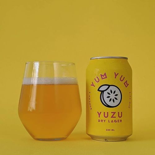 Duncan’s Yum Yum Yuzu Dry Lager