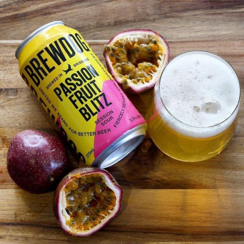 BrewDog Passionfruit Blitz Session Sour Ale 375ml Can