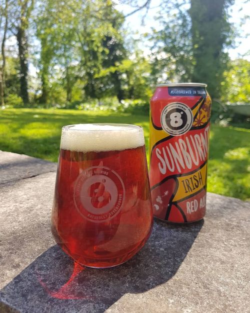 Eight Degrees Sunburnt Irish Red Ale 440ml Can