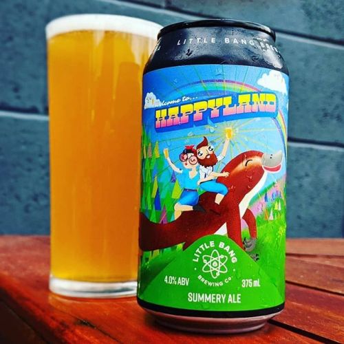Little Bang Happyland Summery Ale⠀