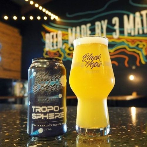 Black Hops Troposphere Strata & Galaxy Hopped IPA⠀