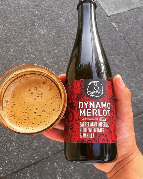8 Wired Dynamo Merlot Barrel Aged Imperial Stout