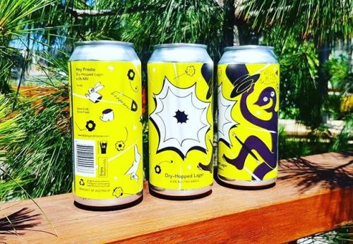 Tallboy & Moose Hey Presto Dry Hopped Lager⠀