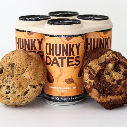Rocky Ridge Chunky Dates Imperial Stout 375ml Can