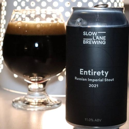 Slow Lane Entirety Imperial Stout 375ml Can