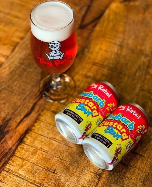 Tiny Rebel Rhubarb & Custard Sour