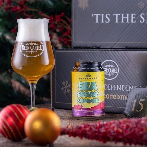 Beer Cartel Advent Calendar Day 15: Blackmans Sea Spray Summer Ale⠀