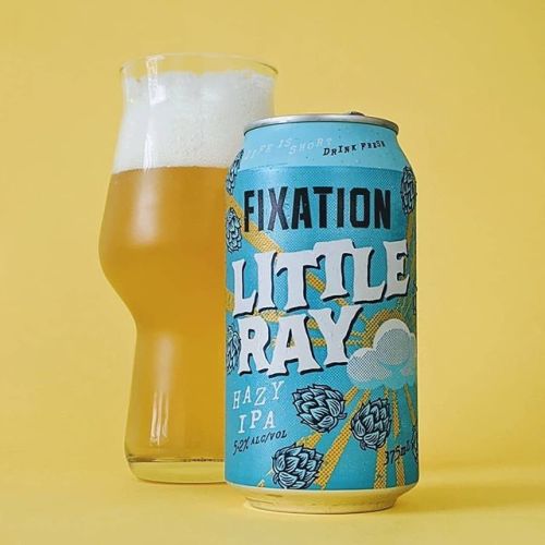 Fixation Little Ray Hazy IPA⠀