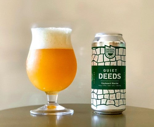 Quiet Deeds Keyboard Warrior Triple IPA