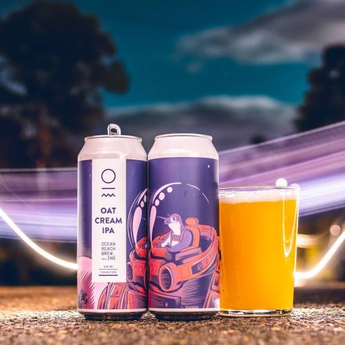 Ocean Reach Oat Cream IPA 500ml Can
