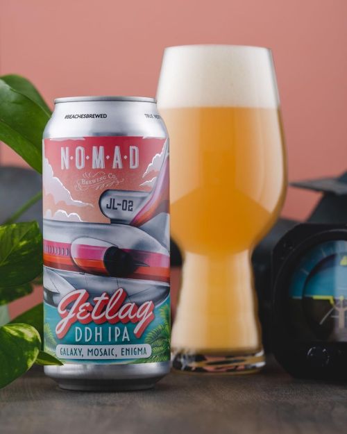 Nomad Jetlag 02 DDH Hazy IPA 440ml Can